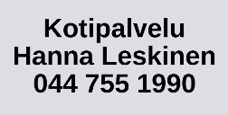 Kotipalvelu Hanna Leskinen
